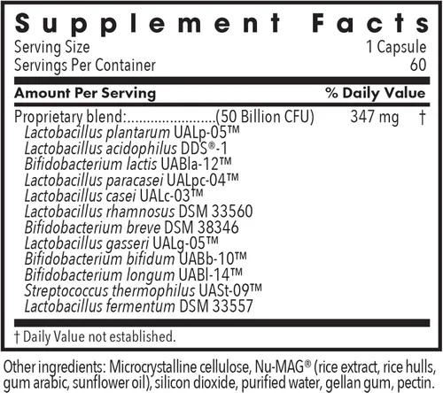 Vista 2 de ARG Essential Biotic Complete - Probiótico completo de 50 mil millones