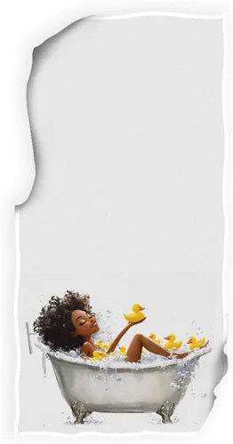 Vista 4 de Pfrewn Toallas de mano para tina de niña africana, 16 x 30 pulgadas, toalla de baño fina para niñas afroamericanas, ultra suave, altamente