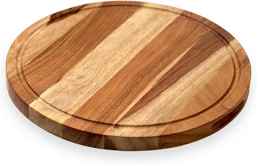Vista 8 de Vesta Homes Tabla de Cortar de Madera de Fibra Final 15 x 10 pulgadas Tabla de Cortar y Servir/Bloque para Verduras, Frutas, Queso y Charcutería