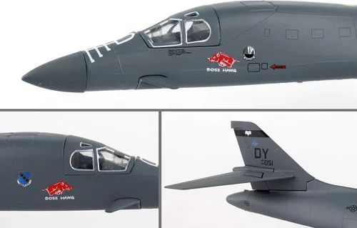 Vista 2 de Daron Worldwide Trading 1/221 PS5404-2 Sello B-1 Lancer Boss Hawg Jet