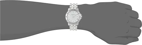 Vista 2 de Raymond Weil 5599-ST-00308 Tango Analog Display Reloj de cuarzo suizo plateado para hombre, PlateadoBlanco, Moderno