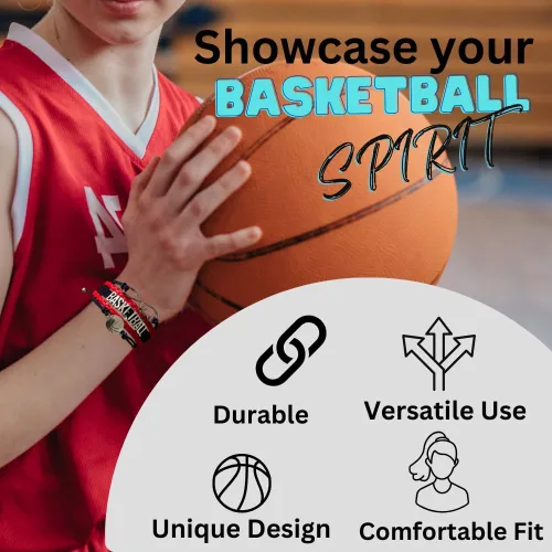 Vista 47 de Infinity Collection - Pulsera de baloncesto de regalo para equipos y jugadores