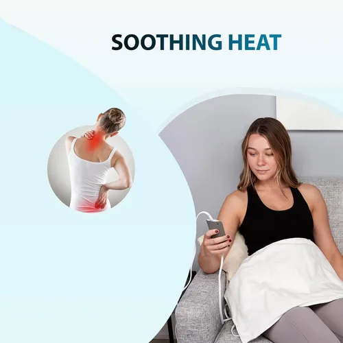 Vista 6 de ThermoRelief - Almohadilla térmica de grado profesional con calor húmedo automático de ThermoRelief, calefacción extra caliente para calor