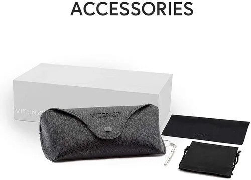 Vista 4 de VITENZI Gafas de sol bifocales para hombres y mujeres gafas de lectura de aviador teñidas con lectores - Milán M