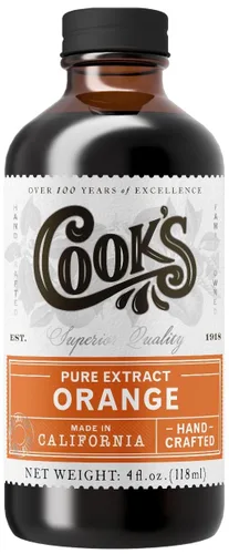 Vista 147 de Cook's, Sabor puro de vainilla sin alcohol, para cocinar, hornear, postres, extracto alternativo de vainilla de Madagascar sin alcohol, 8 onzas