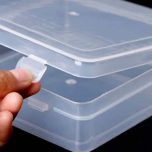 Vista 5 de ljhnba Cajas de almacenamiento de joyería de plástico Cuentas Artesanía Caja de almacenamiento Contenedor Caja de almacenamiento Organizador