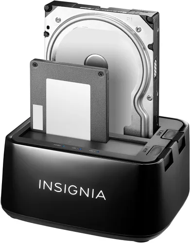 Vista 5 de Insignia Gabinetes y estaciones de acoplamiento externos para discos duros, compatible con USB-C y USB 3.2, funda de disco duro SATA de 2.5