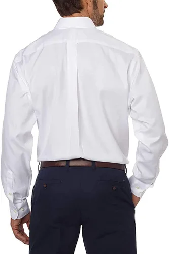 Vista 2 de Kirkland Signature - Camisa de vestir con botones para hombre variedad Moderno Equipada Blanco
