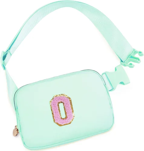 Vista 72 de Bolsa de cinturón para niñas y mujeres, bolsas cruzadas, riñonera, riñonera personalizada, Negro, Small