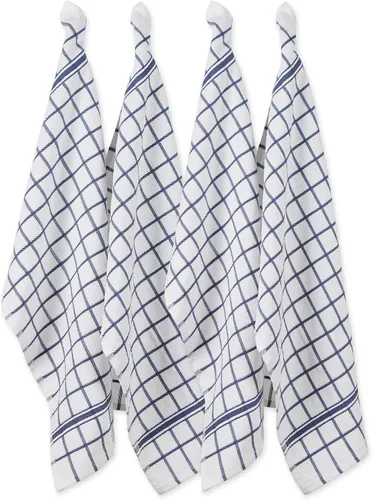 Vista 17 de DII Basic Terry Collection - Juego de paños de cocina con ventana, 16 x 26 pulgadas, rojo granero, 4