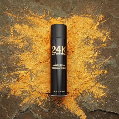 Vista 3 de Sally Hershberger 24K Supreme Stylist Champú seco voluminoso para mujeres y hombres – Spray para el cabello de viaje 3 en 1 – Limpio, suave