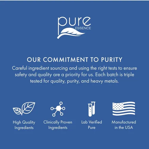 Vista 6 de Pure Essence - Calcio iónico Fizz Plus - Relación perfecta de calcio/magnesio con huesos fuertes de vitamina A, B, C, D y potasio, naranja vainilla
