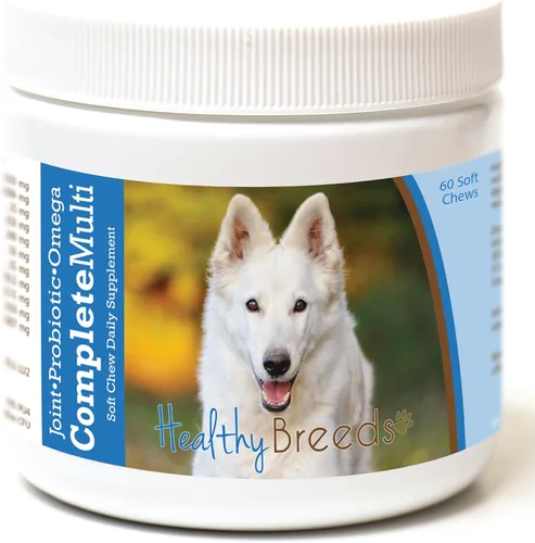 Vista 82 de Healthy Breeds Affenpinscher todo en uno multivitamínico suave masticable 60