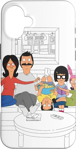 Vista 23 de Bob’s Burgers Bob Linda Gene Tina Louise Living Room Case for iPhone 17