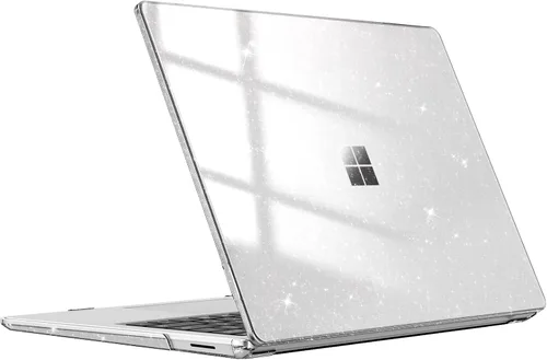 Vista 10 de Fintie Funda para portátil Surface de 13,5 pulgadas 5/4/3 con teclado de Cristal transparente