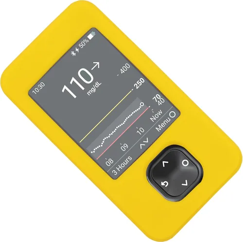 Vista 4 de Funda de silicona para receptor Dexcom G7 y G6 (negro)