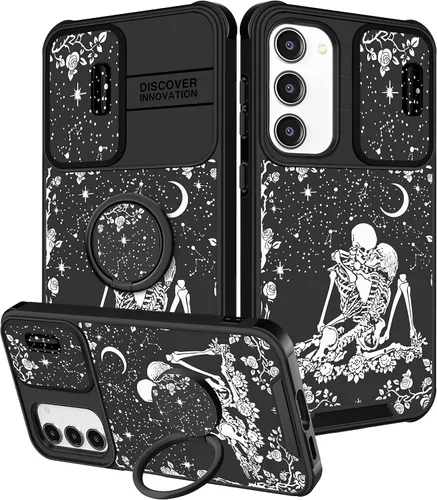 Vista 235 de Funermei para Samsung Galaxy Z Flip 4 Funda - Funda de Teléfono Bonita para Mujeres y Niñas con Mariposas Bonita Estética Femenina Diseño