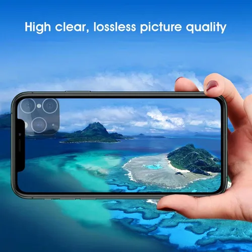 Vista 7 de Adhesivo para lente de iPhone XR/X Convert to iPhone 11/11 Pro/11 Pro Max, protector de lente de cámara para iPhone XR/X/XS/XS Max, cubierta
