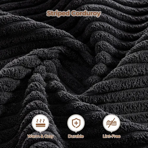 Vista 6 de CAODOC Luxuly - Juego de sofá modular de pana en forma de U, sofá modular reversible, 125 pulgadas de ancho, sofá modular de 6 asientos con otomana