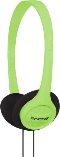 Vista 5 de Koss KPH7G Auriculares Portátiles Sobre la Oreja con Diadema Ajustable - Verde, 8.7 x 6.2 x 2.0