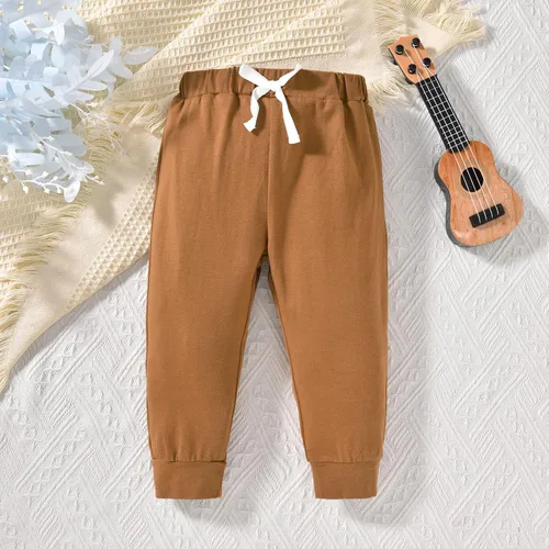 Vista 6 de HINTINA Conjunto de sudadera de manga larga con capucha y capucha para niño pequeño