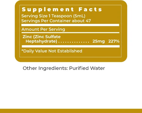 Vista 6 de Premier Research Labs Ultra suplemento de zinc líquido, para apoyo inmunológico y bienestar para adultos y niños, gotas altamente absorbibles, se