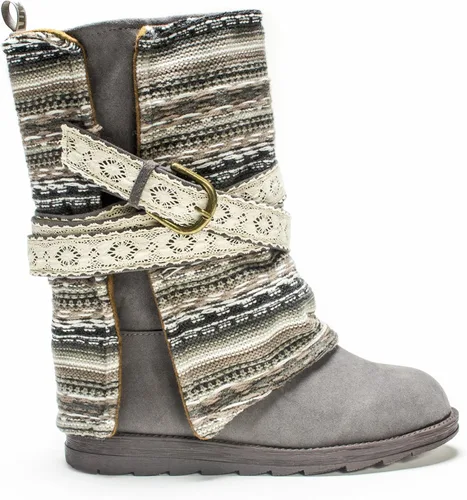 Vista 7 de Botas para mujer con correa, de Muk Luks