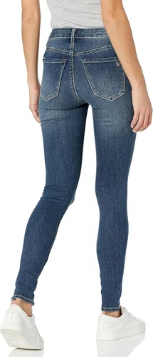 Vista 2 de Jessica Simpson Jeans de talle alto con curvas para mujer