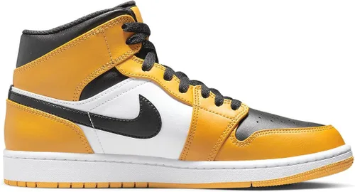 Vista 2 de Men's Jordan 1 Mid SE Turf OrangeBlack-White (DD6834 802)