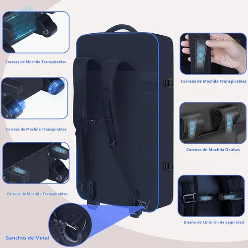 Vista 4 de Funda para controlador DJ con ruedas para DDJ FLX10/GRV6/REV7/REV5/1000/SC LIVE 4