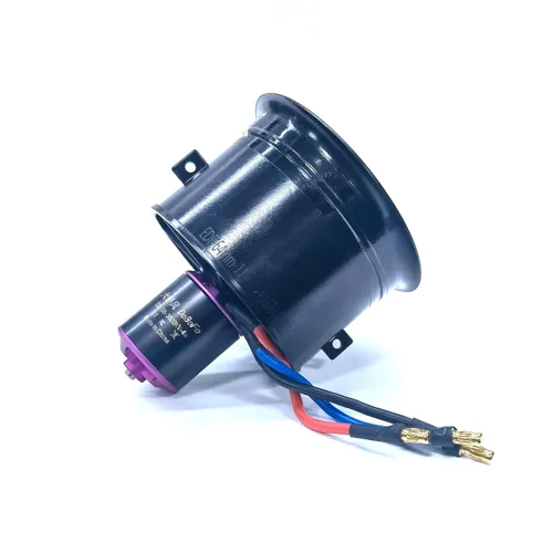 Vista 8 de Motor sin escobillas 3S 3900KV 12.6V para EDF 2.520 in 11 aspas ventilador eléctrico conducido, motor de alta velocidad 49140RPM, Hobby Jet Engine