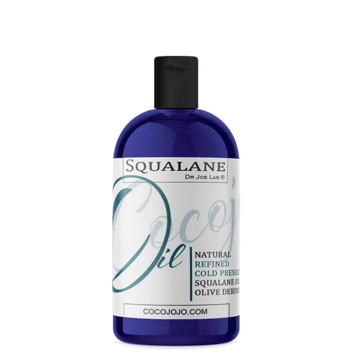 Vista 11 de Dr Joe Lab Aceite de escualano puro derivado de plantas, refinado prensado en frío de aceitunas, aceite portador vegano sin diluir para cara, piel