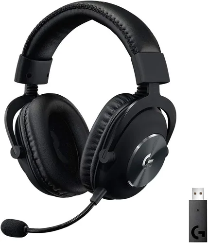 Vista 15 de Logitech G Pro X - Auriculares de diadema para videojuegos, con tecnología de voz azul, color negro