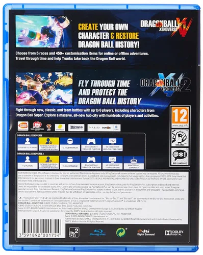 Vista 2 de Dragon Ball Xenoverse And Dragon Ball Xenoverse 2 Double Pack (PS4)