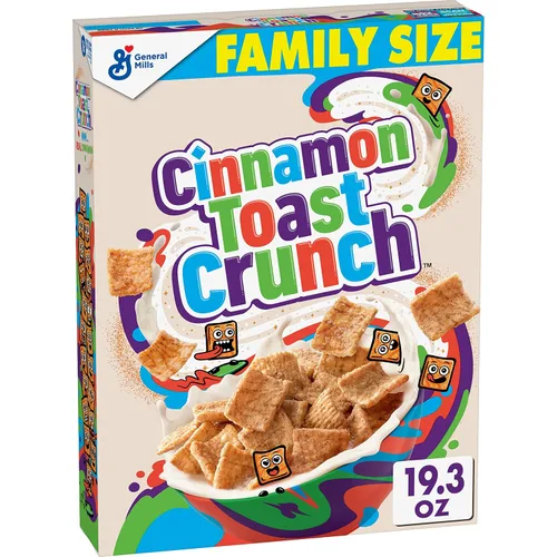 Vista 17 de Cinnamon Toast Crunch Taza de cereales para desayuno, cereal de una sola porción, 2 onzas (paquete de 12) 22g Whole Grain, No High-Fructose Corn