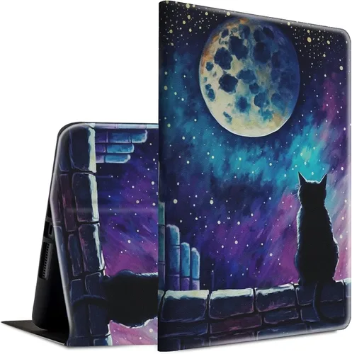 Vista 24 de Funda para Samsung Galaxy Tab S6 Lite de 10.4 pulgadas, versión 2022/2020, ligera, funda inteligente de piel sintética con soporte ajustable