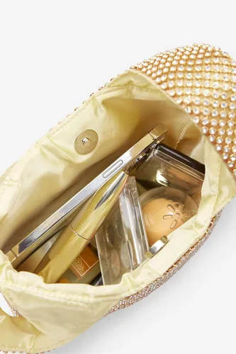 Vista 4 de BABEYOND Bolsos de noche con diamantes de imitación para mujer, monederos con purpurina brillante para fiesta, graduación, boda