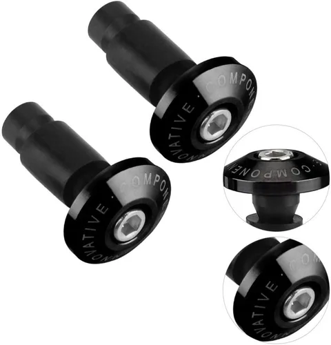 Vista 8 de Fydun Tapón deslizante para manillar de motocicleta para Racing ATV Offroad 0.866 in 7/8inch (negro)