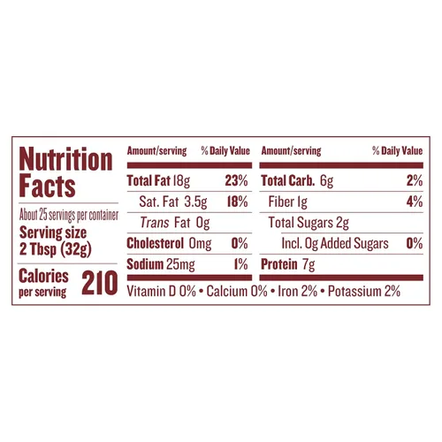 Vista 9 de Justin's NUT Butter, PNUT BTR, Classic, tamaño 28 onzas, sin ingredientes
