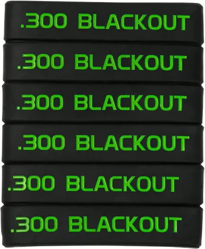 Vista 19 de Aolamegs Paquete de 6 bandas de marcado de cargador Blackout 300