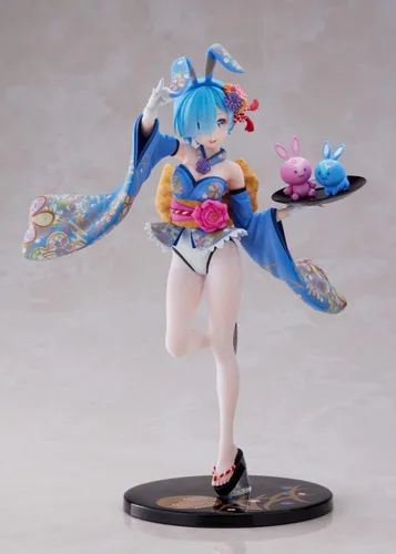 Vista 3 de Furyu Re:Zero -Starting Life in Another World- Rem (Wa-Bunny Ver.) Figura de PVC a escala 1:7