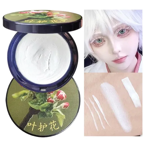 Vista 6 de Maquillaje facial blanco resistente al sudor no pegajoso de la base de cosméticos