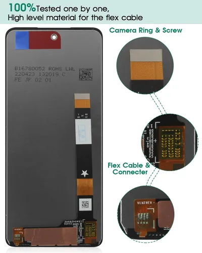 Vista 6 de Para Moto G Stylus 5G 2022 Reemplazo de pantalla para Moto G Stylus 5G 2022 Pantalla LCD para XT2215 XT2215-1 XT2215-DL Digitalizador Pantalla
