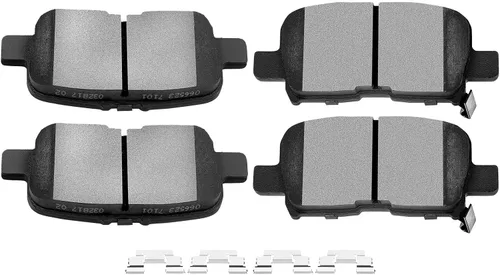 Vista 28 de Kit de pastillas de freno cerámicas, pastillas de freno SCITOO delanteras compatibles con Buick, Cadillac, Chevrolet, Oldsmobile, Pontiac, D699