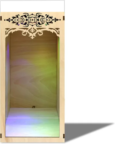 Vista 9 de Kit de Rincón de Libros, Sujetalibros Simple Booknook, Kit de Casa de Muñecas en Miniatura para Principiantes, Modelo de Rompecabezas 3D DIY con Luz