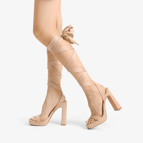 Vista 5 de DREAM PAIRS Sandalias de tacón bajo para mujer SDHS2318W