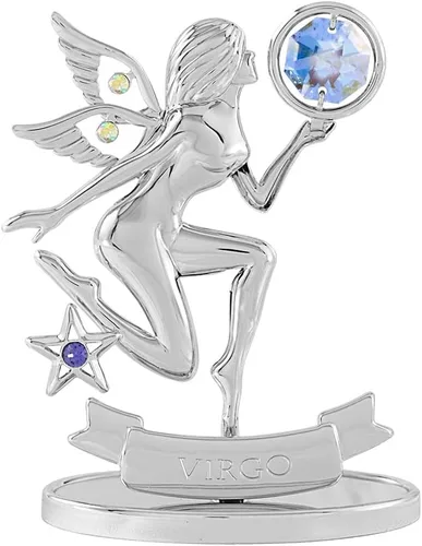 Vista 15 de CRYSTOCRAFT Regalo de sagitario, adorno de constelación con cristal austriaco, adorno de cristal de signo del zodiaco, colección de decoración