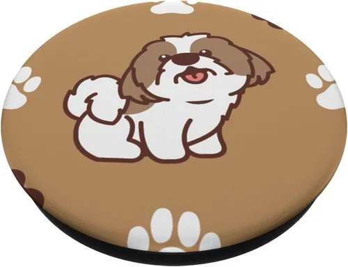 Vista 2 de Shih Tzu - PopSockets intercambiables para perros