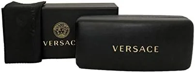 Vista 6 de Versace VE2225 Pilot Sunglasses for Men BUNDLE With Designer iWear Complimentary Eyewear Kit