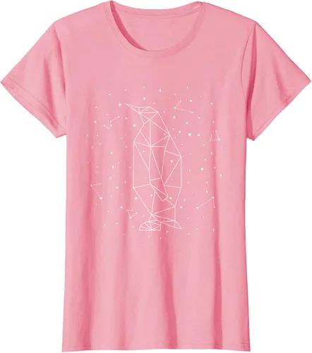 Vista 17 de Sternbild Penguin Constellation Emperor Sea Bird Penguin Camiseta Negro